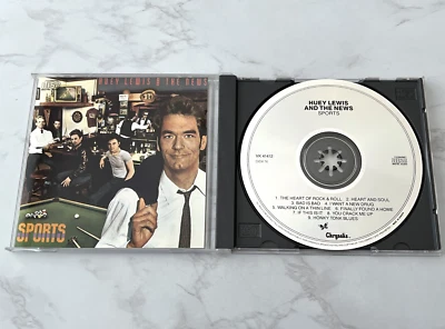 Huey Lewis And The News Sports CD CANADA IMPORT! 1989 Chrysalis VK 41412 RARE! - Image 1 of 4