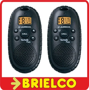 WALKIE TALKIE PMR 446 CON 8 CANALES ESCANEO 5KM MAX PAREJA ALERTA 3XAAA BD9355 - Imagen 1 de 1