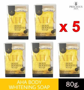 5x Precious Skin AHA Body Booster Jabón Blanqueador Piel Transparente Reduce Manchas Oscuras. - Imagen 1 de 5