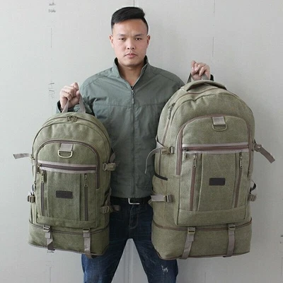 Neu Kampfrucksack Army Kampf Rucksack Backpack Militär Bag Wanderrucksack Hiking - Bild 1 von 4
