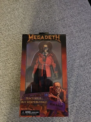 Neca Megadeth Peace vende cabeza de cascabel Vic.  Nuevo en caja. Foto 1 de 2