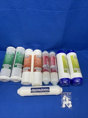 🔥iSpring 6 Stage Reverse Osmosis System Water Filter alkaline Replacement Set - Image 1 of 4