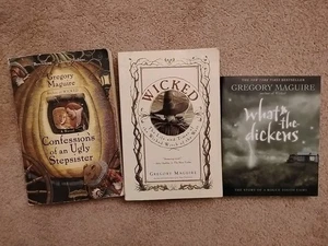 Gregory Maguire Book Lot Wicked What The Dickens, Confessions Of  Ugly Stepsis - Imagen 1 de 5