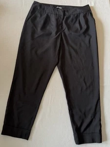 Attitude By Jay Manuel, Pleaded Dress Pants Women's Sz 8 Black - Picture 1 of 9
