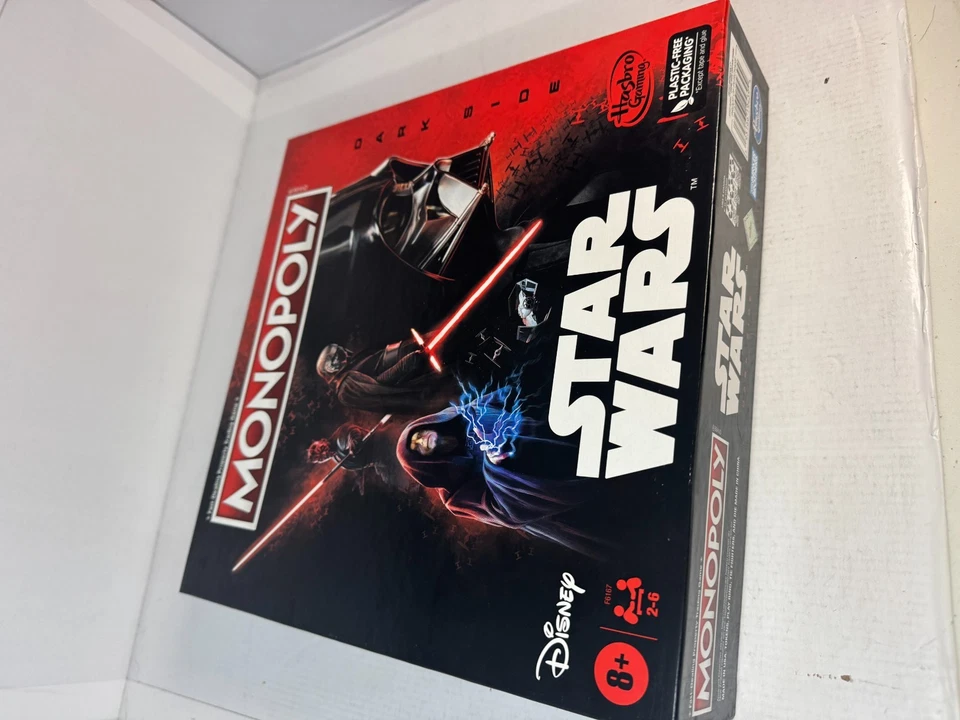 Monopoly Disney Star Wars Dark Side Edition Board Game Hasbro Gaming