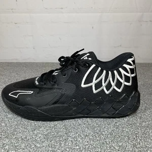 Puma Lamelo Ball MB.01 LO schwarz weiß Herren Größe 10 Turnschuhe Sport Basketball - Bild 1 von 13