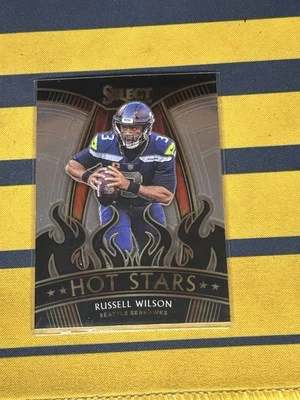 2020 Panini Select - Hot Stars Russell Wilson #HS18 - Image 1 of 2