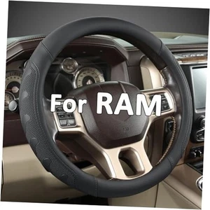  Car Steering Wheel Cover for RAM 1500 2500 3500, Compatible with Dodge RAM  - Picture 1 of 8