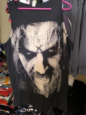 Rob Zombie Horror Industrial Más Humano Mega Estampado Camiseta sin Mangas Gimnasio Playa Camisa XL Foto 1 de 3