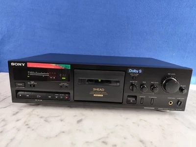 Sony TC-K711s DOLBY-S 3-Kopf Platine Cassette Dépassé -12 Mois Garantie Légale - Photo 1/4