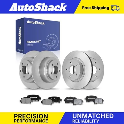 Front Rear Brake Rotors Ceramic Pads for Subaru Impreza 1998-2002 Forester Foto 1 de 4