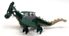 LEGO DUPLO Animal Land Large Dragon w/ Saddle Tan Underside 2004 Sets 4785 7846