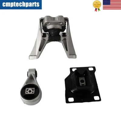 3X Montaje de motor y transmisión para Ford Focus 2005 2006 2007 2,0 L automático Foto 1 de 4