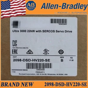 Nuevo PLC Ultra 3000 2098-DSD-HV220-SE AB con Servo Drive SERCOS envío gratuito - Imagen 1 de 5