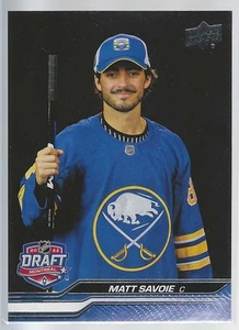 2023-24 Upper Deck #745 Matt Savoie - Picture 1 of 2