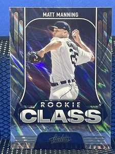 2022 Panini Absolute MATT MANNING Rookie Class Detroit Tigers - Picture 1 of 2