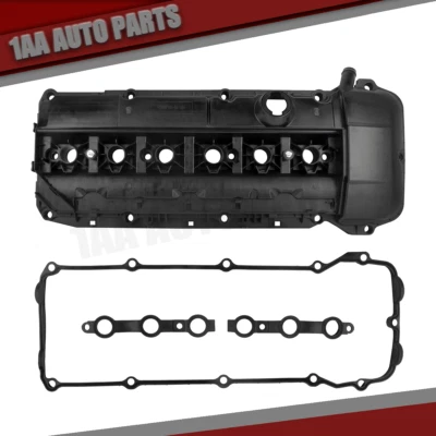 1x Cubierta de válvula de motor con junta para BMW 320i 325xi 525i 03-05 325Ci 330Ci 03-06 Foto 1 de 4