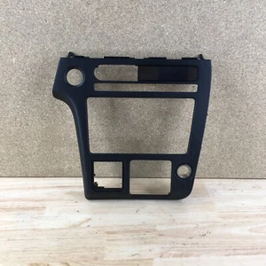 2001 2002 2003 2004 NISSAN PATHFINDER QX4 RADIO BEZEL BLACK OEM - Picture 1 of 7