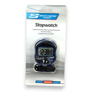 Skechers Sport Stopwatch - Water Resistant Tough Case - Picture 1 of 2