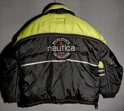 Vintage Nautica USA Water Sports The Collection Jacket Sz Large Extremely Rare - Image 1 of 4