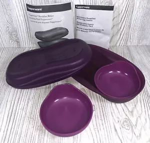 Tupperware Microwave Breakfast Maker with 2 Egg Inserts BRAND NEW - Picture 1 of 5