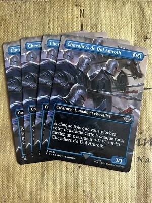 Chevaliers de Dol Amroth - Playset x4 - Carte MTG Le Seigneur Des Anneaux - Photo 1/2