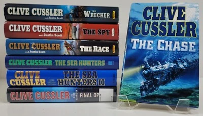 Clive Cussler Hardcover Books ~ Lot of 7 - Image 1 of 4