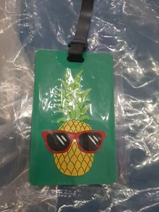 New Mr Cool Pineapple Sunglasses PVC Travel Baggage Backpack Suitcase Luggage - Picture 1 of 4