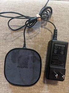 Universal Mophie Wireless Charge Stream Pad Plus 10w Qi Fast Charge Fabric Top - Picture 1 of 3
