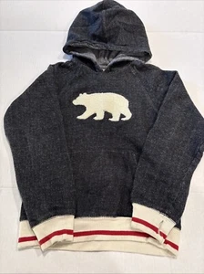Girl - 2. Piece Knit  Hoodie& Pants Set Bears Size -10- Little Blue House - Picture 1 of 7