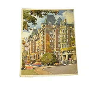 Postcard The Empress Hotel Victoria British Columbia c1967 Vintage JA - Picture 1 of 2