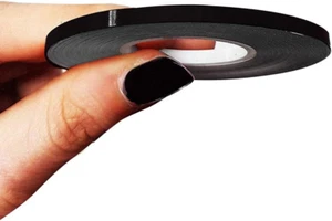 10454 Trim Stripes Strisce Adesive per Auto, Nero, 3 Mm X 10 Mt - Foto 1 di 12