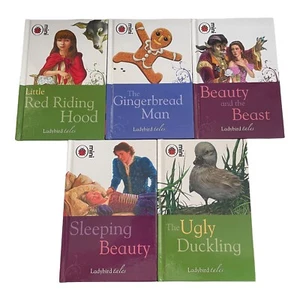 5x Bulk Lot - Ladybird Tales Mini Books - Sleeping Beauty Ugly Duckling - Foto 1 di 7