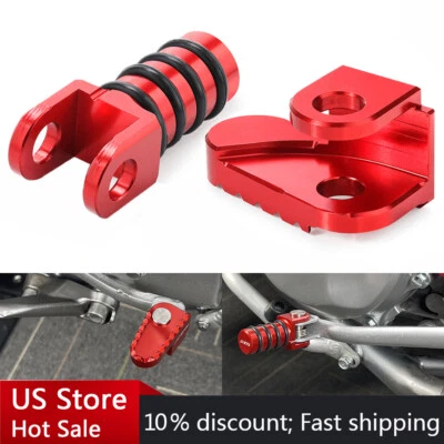 Pedal de freno CNC placa de paso palanca de cambio clavija de punta para HONDA XR400R 1996-2004 Foto 1 de 4