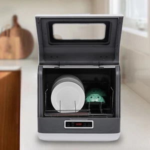 Large Capacity Portable Countertop Dishwasher 3 Washing Programs 1200W 110V - Picture 1 of 22