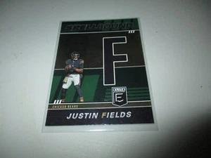 Justin Fields 2022 Panini Donruss Elite Spellbound Green F #SB-JF1 - Picture 1 of 1