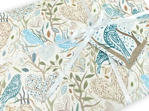 Anniversary gift wrapping paper | Bird quality gift wrap sheet+ tag | Recyclable - Picture 1 of 5