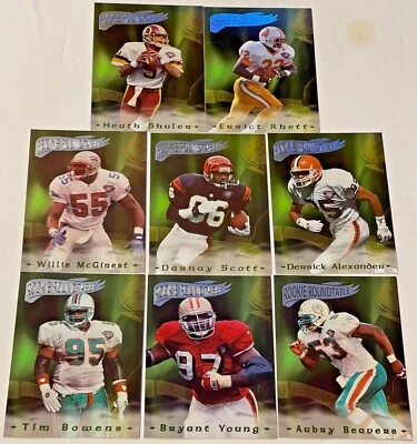 1995 Collector's Edge Football ROOKIE ROUNDTABLE Complete Your Set, You Pick One - Image 1 of 2