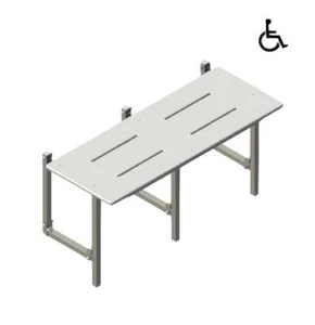 JD Macdonald Bariatric Folding Disable Compliant Shower Seat - Picture 1 of 1