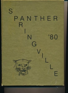 Springville TN Springville School yearbook 1980 Tennessee Grades 8-K - Imagen 1 de 1