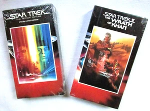 Star Trek: The Motion Picture - Wrath of Khan - VHS - Sealed - Foto 1 di 2