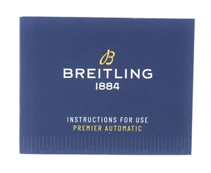 Breitling Premier Automatic Booklet Manual - Picture 1 of 1