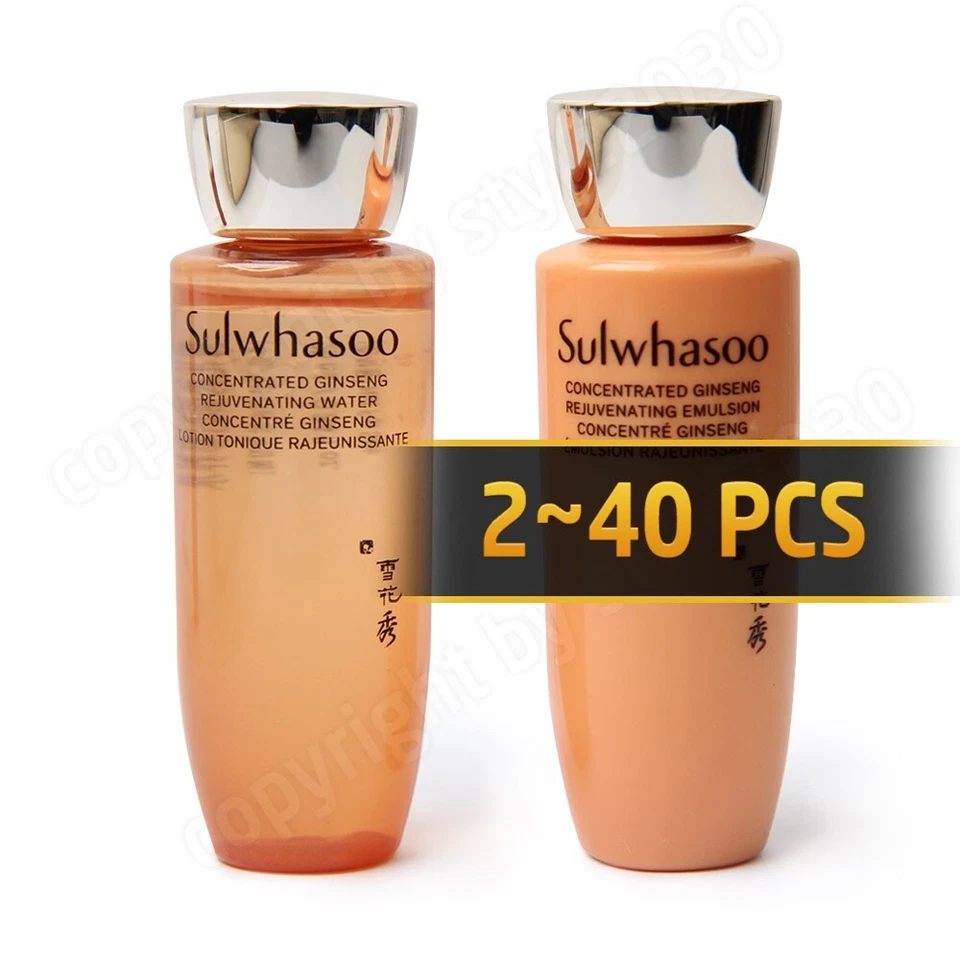 Sulwhasoo Concentrated Ginseng Rejuvenating Water 25ml+ Emulsion 25ml  - Image 1 of 1