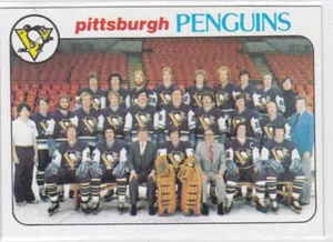 78/79 TOPPS..PITTSBURGH PENGUINS..TEAM PHOTO/CHECKLIST..# 204.FREE COMBINED SHIP - Picture 1 of 2
