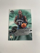 2007-08 Upper Deck Sweet Shot Basketball Kevin Garnett Sweet Stitches #ST-KG