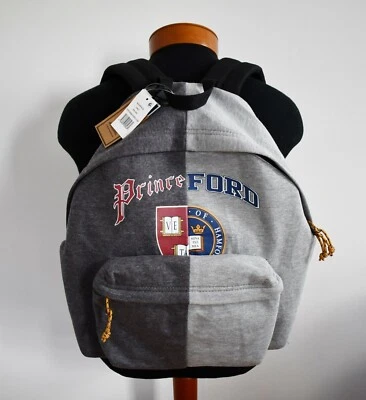 Nuevo STEVE MADDEN Barnett Avenue Princeton Hamford COLLEGE Logo Mochila Bolso para Libros Foto 1 de 4