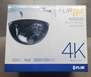 FLIR Digimerge N253V8 4K Ultra HD Domo IP Vandálico Fijo, Lente 2.8mm (OPENBOX) - Imagen 1 de 4