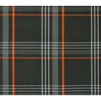 Volkswagen Golf MK1 MK2 Transporter T2 T3 seat cloth fabric Black/Orange - Image 1 of 3