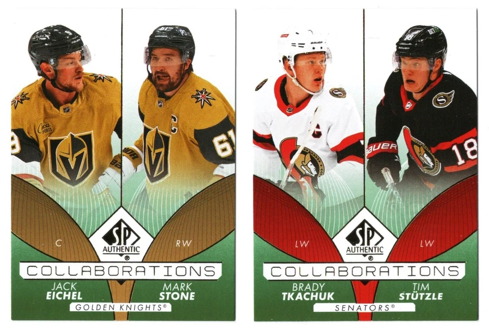 2022-23 SP Authentic Collaborations Green Insert Set Pick From List !! - Image 1 of 1