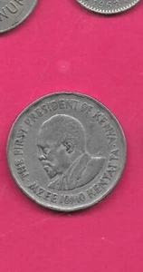 KENYA KM20 1978 VF-VERY FINE CIRCULATED OLD VINTAGE SHILLING COIN - Picture 1 of 1